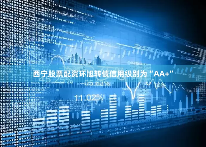 西宁股票配资环旭转债信用级别为“AA+”